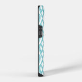 Coque Pour iPhone 14 Fleurs Art Déco (Côté droit)
