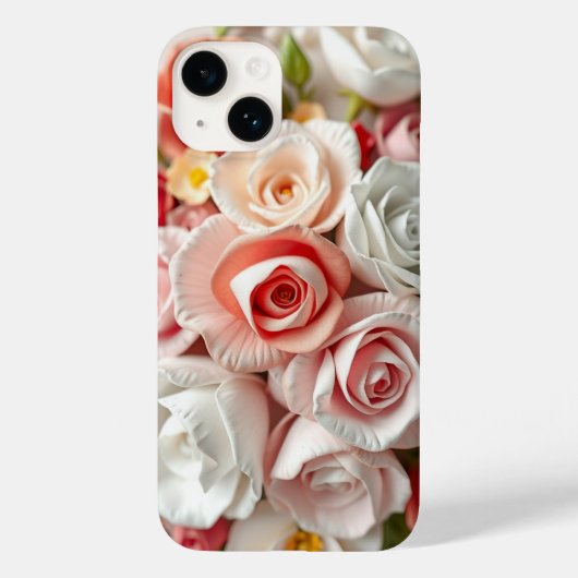 Coque Pour iPhone 14 Fleurs de Bohême Tough iPhone / coque ipad (Verso)