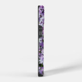 Coque Pour iPhone 14 Fleurs de Phlox Violet (Côté droit)