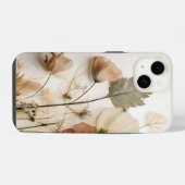 Coque Pour iPhone 14 Fleurs sauvages séchées pressées (Verso Horizontal)