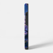 Coque Pour iPhone 14 Fleurs sous un ciel étoilé (Côté gauche)