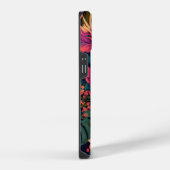 Coque Pour iPhone 14 Fleurs tropicales (Côté droit)