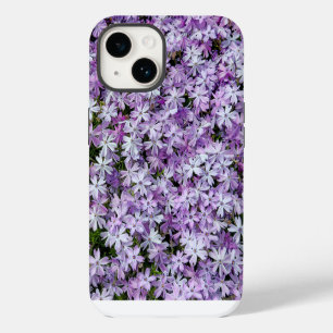 Coque Pour iPhone 14 Fleurs violettes Phlox