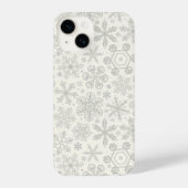 Coque Pour iPhone 14 Flocon de neige (Verso)