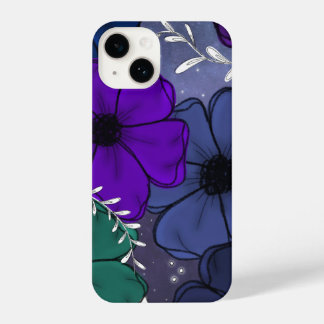 Coque Pour iPhone 14 Floral phone case