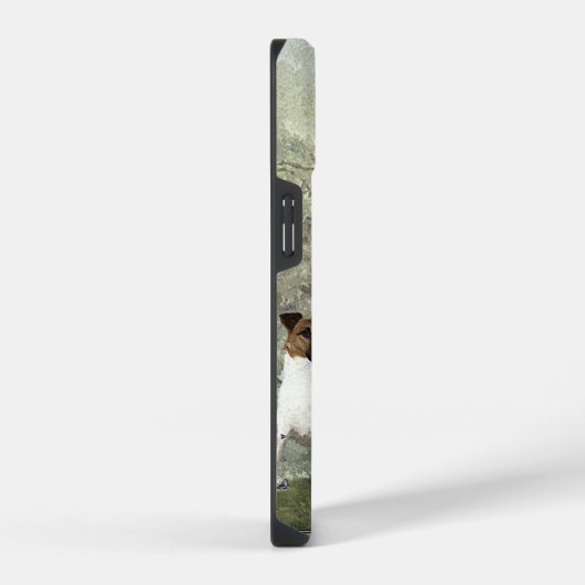 Coque Pour iPhone 14 Fluide Fox Terrier (Côté droit)