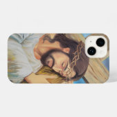 Coque Pour iPhone 14 Foi chrétienne Jésus Christ (Verso Horizontal)
