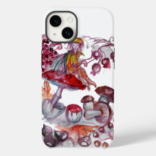 Coque Pour iPhone 14 FOLLET MAGIQUE DE CHAMPIGNONS Imaginaire Floral Ro