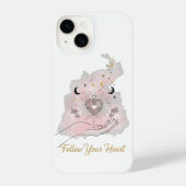 Coque Pour iPhone 14 Follow Your Heart iPhone Case - Celestial Sacred (Verso)