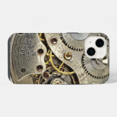 Coque Pour iPhone 14 Fonctionnement de l'horloge (Verso Horizontal)