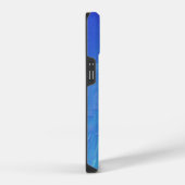 Coque Pour iPhone 14 Fond Bleu (Côté droit)