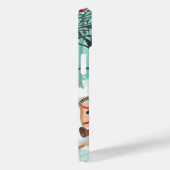 Coque Pour iPhone 14 Forêt de Bois Merveilleux d'Hiver | Coque Iphone (Verso / Droite)