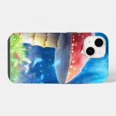 Coque Pour iPhone 14 Forêt de champignons (Verso Horizontal)
