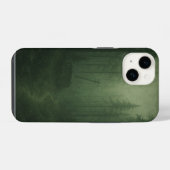 Coque Pour iPhone 14 forêt étrange (Verso Horizontal)