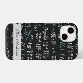 Coque Pour iPhone 14 Formules Mathématiques (Verso Horizontal)