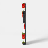 Coque Pour iPhone 14 Fraises sur coque iphone blanc (Côté gauche)