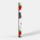Coque Pour iPhone 14 Fraises sur coque iphone blanc (Côté droit)