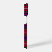 Coque Pour iPhone 14 Fraser tartan rouge vert bleu violet plaid (Côté droit)
