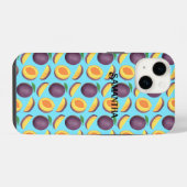 Coque Pour iPhone 14 Fruits de prune (Verso Horizontal)