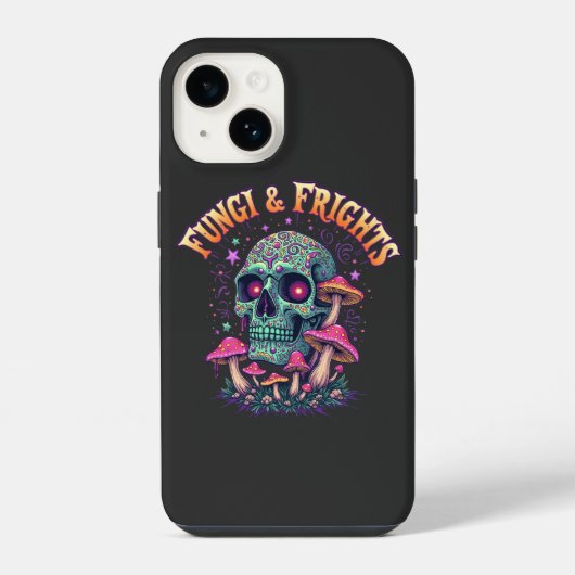 Coque Pour iPhone 14 Fungi & Frights (Verso)