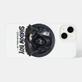 Coque Pour iPhone 14 garçon d'ombre  (Verso Horizontal)