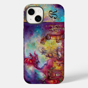 COQUE POUR iPhone 14 GARDEN OF THE LOST SHADOWS / FLYING RED DRAGON