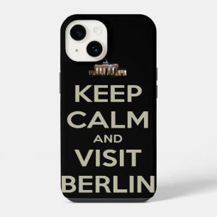 Coque Pour iPhone 14 garder son calme visiter berlin