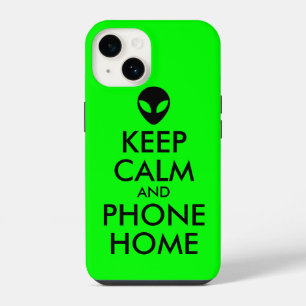 Coque Pour iPhone 14 Gardez votre calme et appelez à la maison
