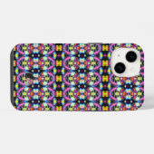 Coque Pour iPhone 14 Geomicules KCFX (Verso Horizontal)