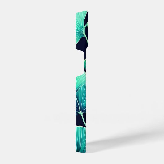 Coque Pour iPhone 14 Ginko biloba leaves (Côté droit)