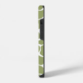 Coque Pour iPhone 14 Girafe Safari Vert (Côté gauche)