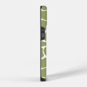 Coque Pour iPhone 14 Girafe Safari Vert (Côté droit)
