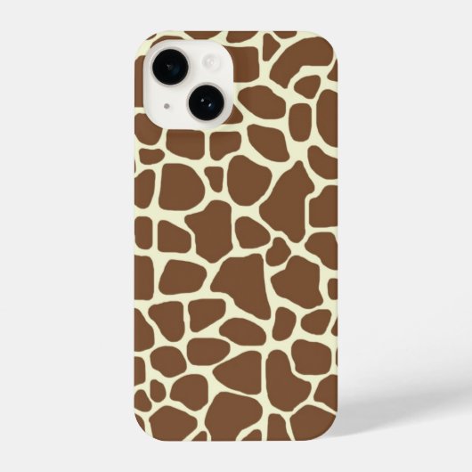 Coque Pour iPhone 14 Giraffe (Verso)