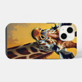 Coque Pour iPhone 14 Giraffe (Verso Horizontal)