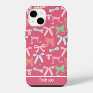 Coque Pour iPhone 14 Girl Coquette Bows