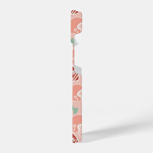 Coque Pour iPhone 14 Girly Football Bow Pattern Phone Case (Côté gauche)