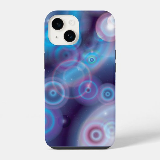 Coque Pour iPhone 14 Gouttes d'étoiles (Verso)
