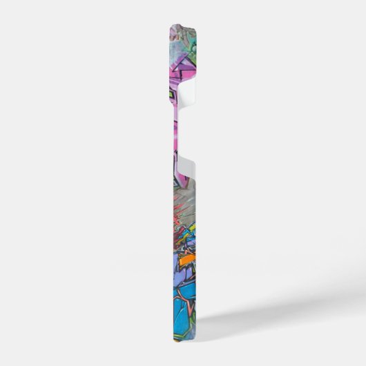 Coque Pour iPhone 14 graffiti (Côté gauche)