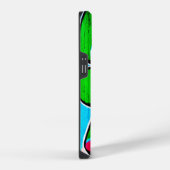 Coque Pour iPhone 14 Graffiti 12 iphcnm (Côté droit)