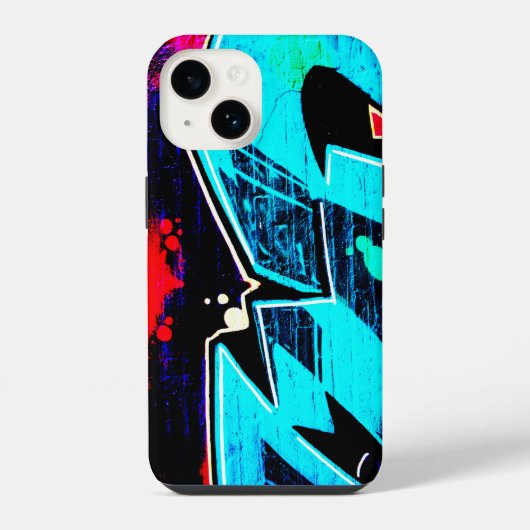 Coque Pour iPhone 14 Graffiti 14 iphcna (Verso)