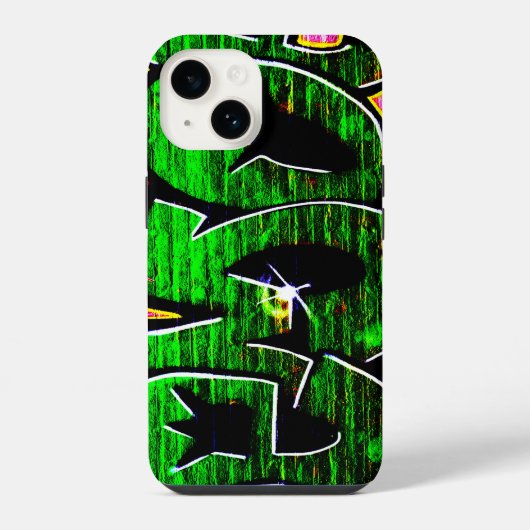 Coque Pour iPhone 14 Graffiti 18 iphcna (Verso)