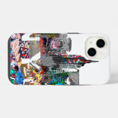 Coque Pour iPhone 14 Graffiti de NYC (Verso Horizontal)