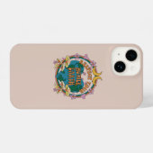 Coque Pour iPhone 14 Graphique de la Terre mère rétro des années 70 (Verso Horizontal)