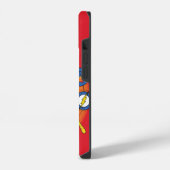 Coque Pour iPhone 14 Graphique d'exécution du laboratoire Flash de dess (Côté gauche)