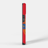 Coque Pour iPhone 14 Graphique d'exécution du laboratoire Flash de dess (Côté droit)