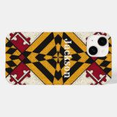 Coque Pour iPhone 14 Graphique du drapeau du coque iphone personnalisé (Verso (horizontal))