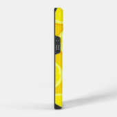 Coque Pour iPhone 14 Graphique jaune vif à tranche de citron (Côté droit)