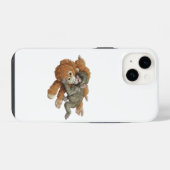 Coque Pour iPhone 14 Graphisme de Monkey Punch, bébé singe orang-outan (Verso Horizontal)