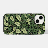 Coque Pour iPhone 14 Grappe de vignes dans des nuances de vert (Verso Horizontal)