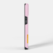 Coque Pour iPhone 14 Grèce, Art Voyage, Rose (Côté droit)